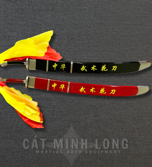 Đao Wushu - Liễu Đao - Màu Đỏ