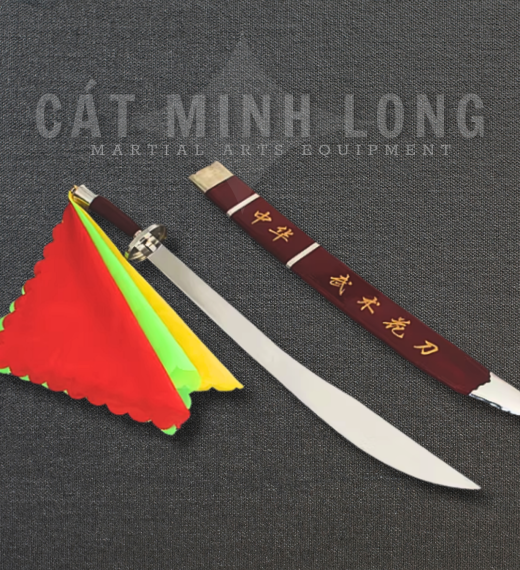 Đao Wushu - Liễu Đao - Màu Đỏ