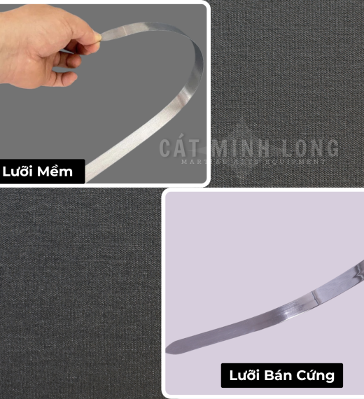Kiếm Wushu - Kiếm Bán Cứng (Semi-Flexible Blade)