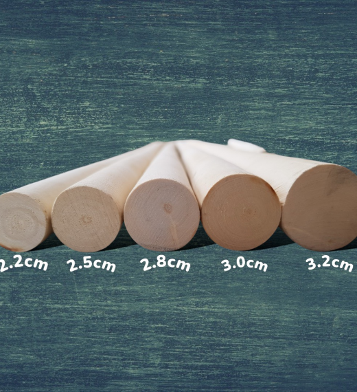 Trường Côn Bạch Lạp - Đường Kính 2.8cm x (1.7m - 1.8m)