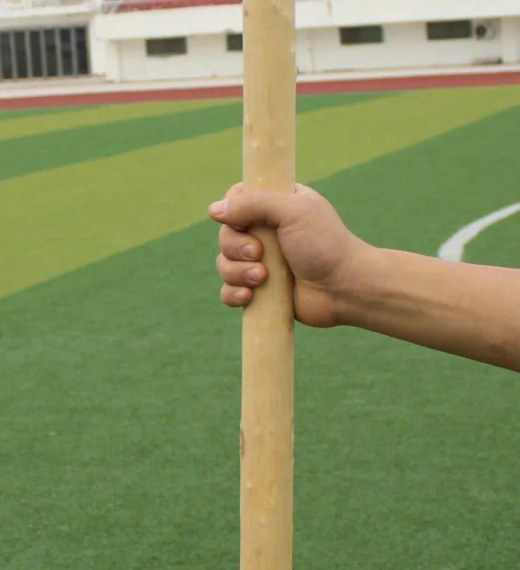 Gậy Wushu Gỗ Bạch Lạp ( Gậy Đầu To Đầu Nhỏ) - (1m5 - 2m)