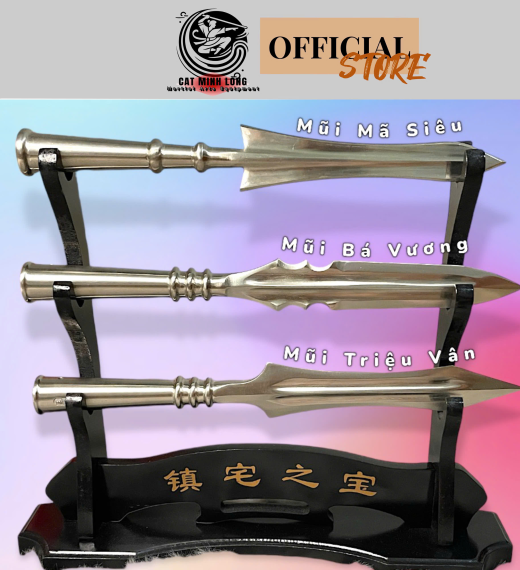 Mũi Thương Triệu Vân (Thép Không Gỉ Cao Cấp)