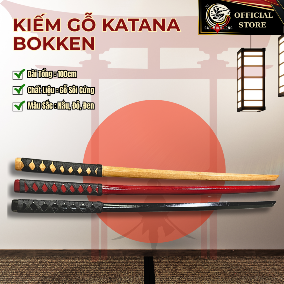 Kiếm Gỗ Katana - Bokken 